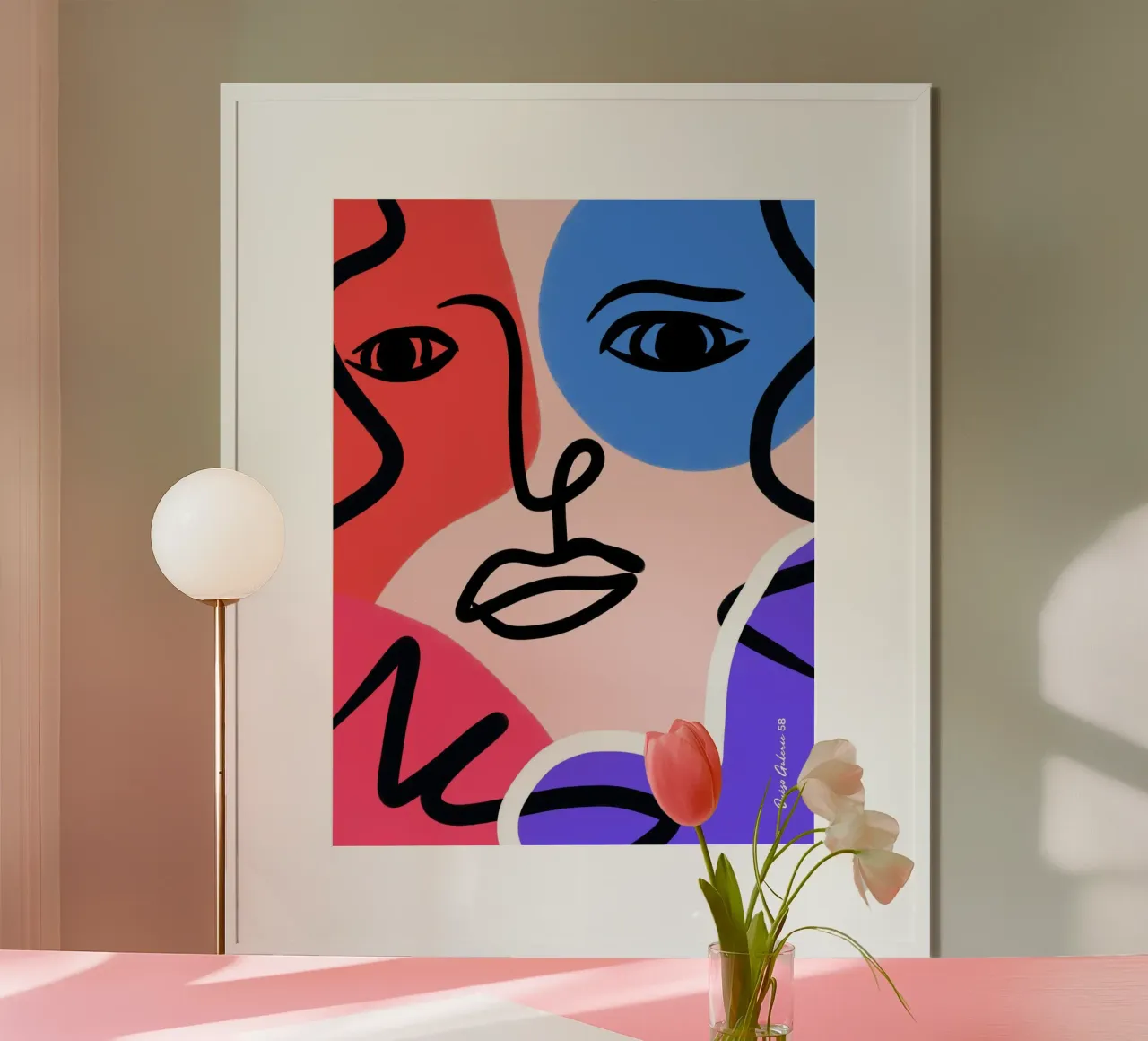 Misty Paths poster da Mike Leymi