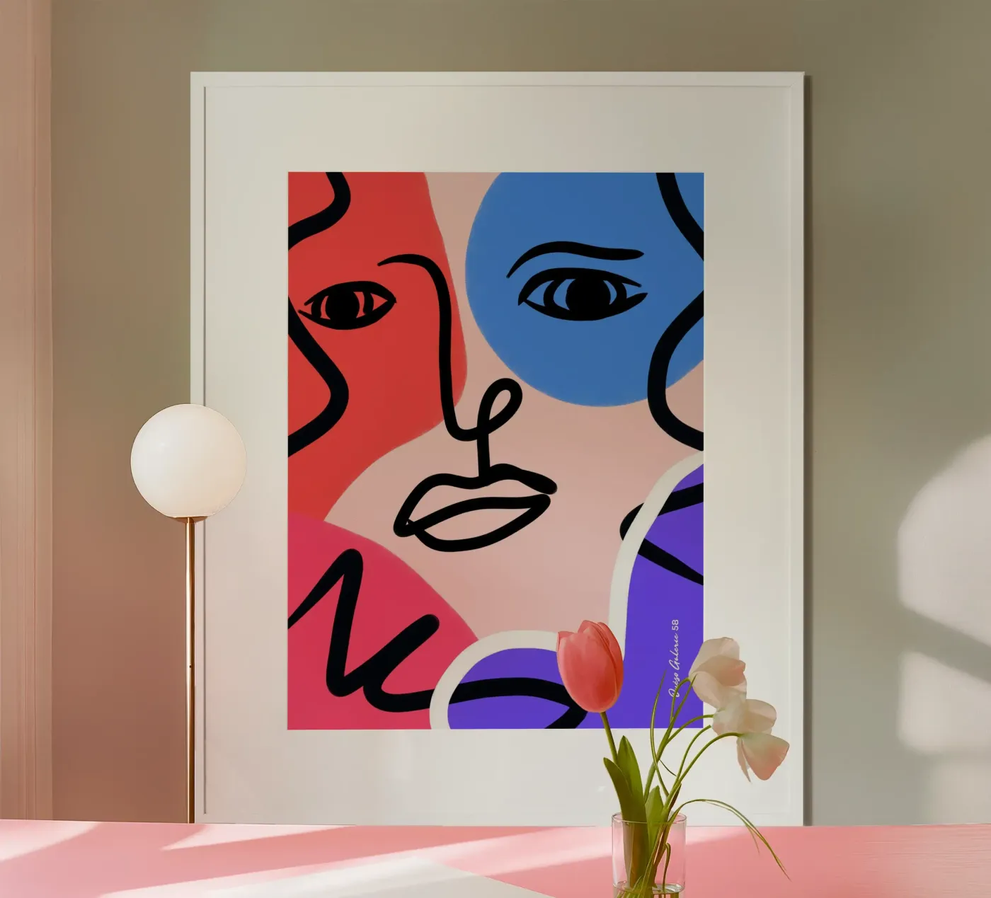 Misty Paths poster da Mike Leymi