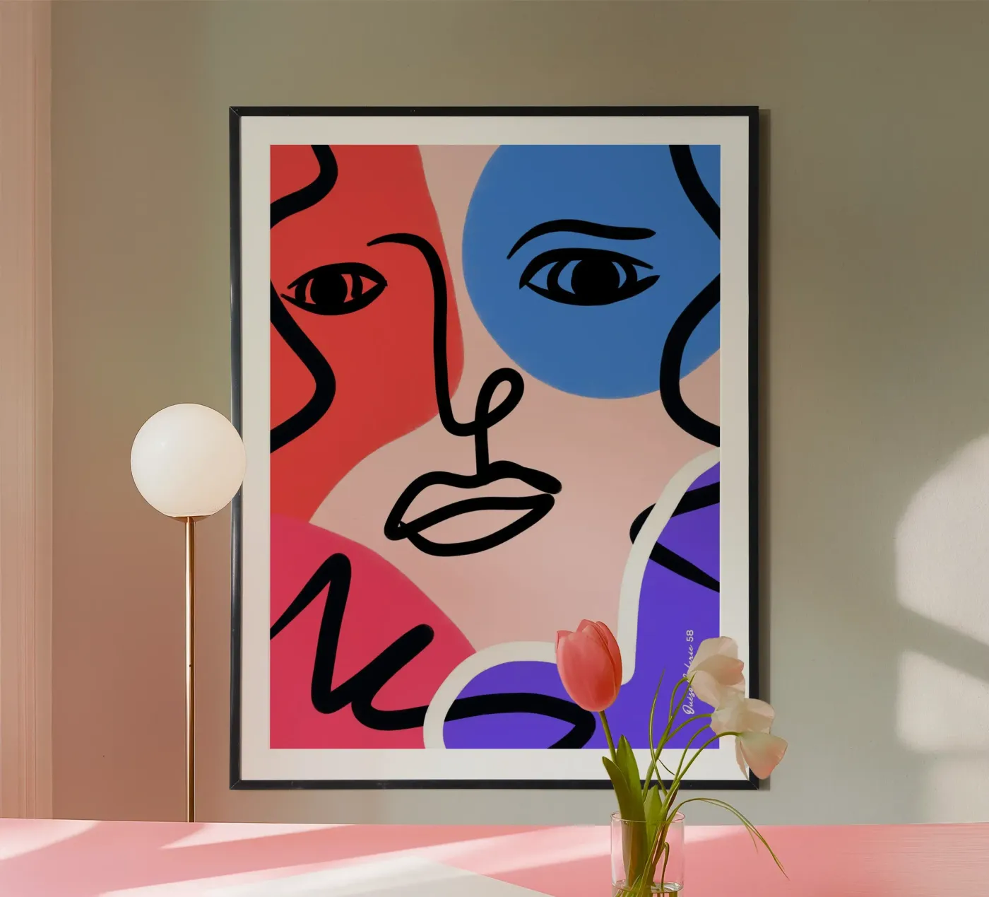 Misty Paths poster da Mike Leymi