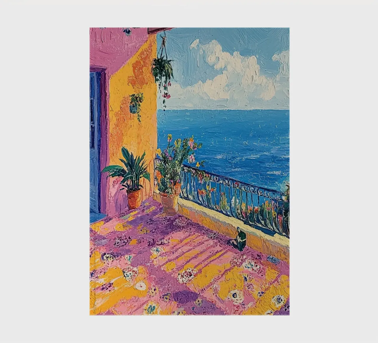 Coastal Serenity notebook by Nikis Art Studio