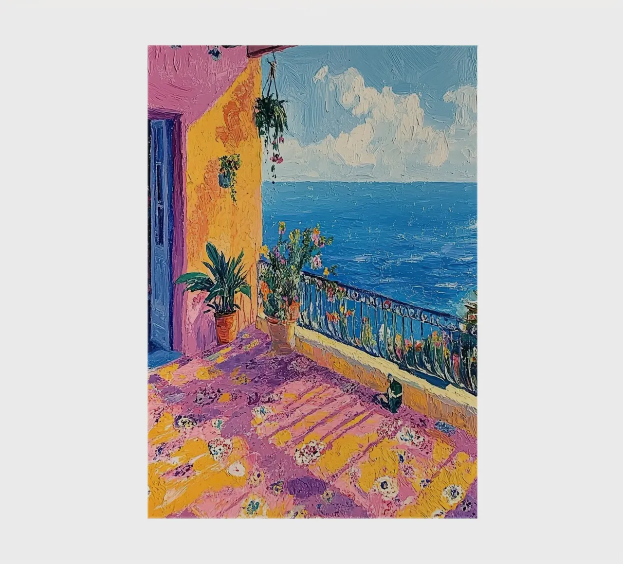 Coastal Serenity notebook by Nikis Art Studio
