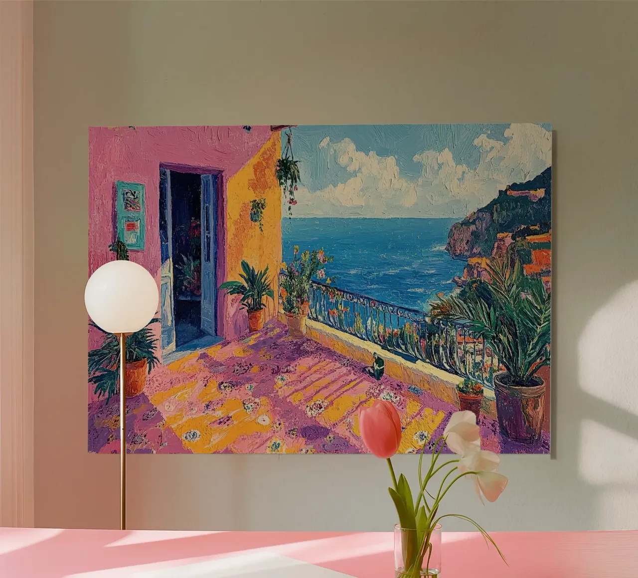 Coastal Serenity alluminio dibond da Nikis Art Studio