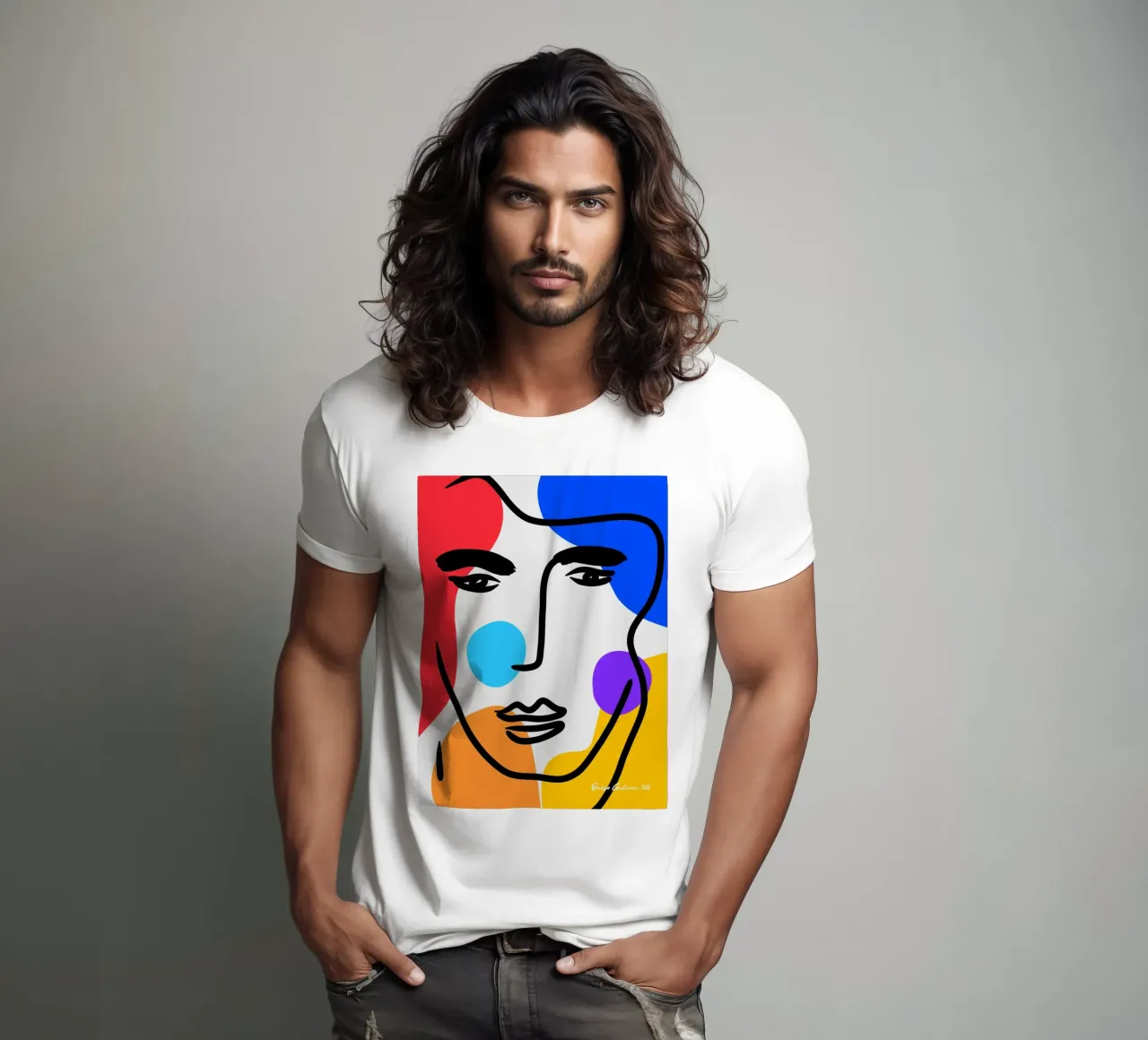 Shimmering Calm t-shirt da Mike Leymi
