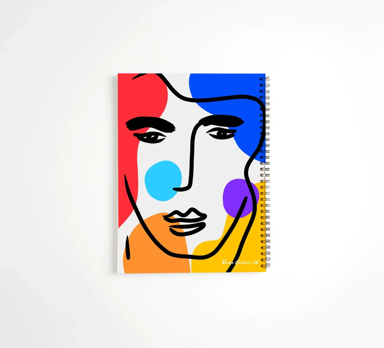 Shimmering Calm spiral notebook by Mike Leymi