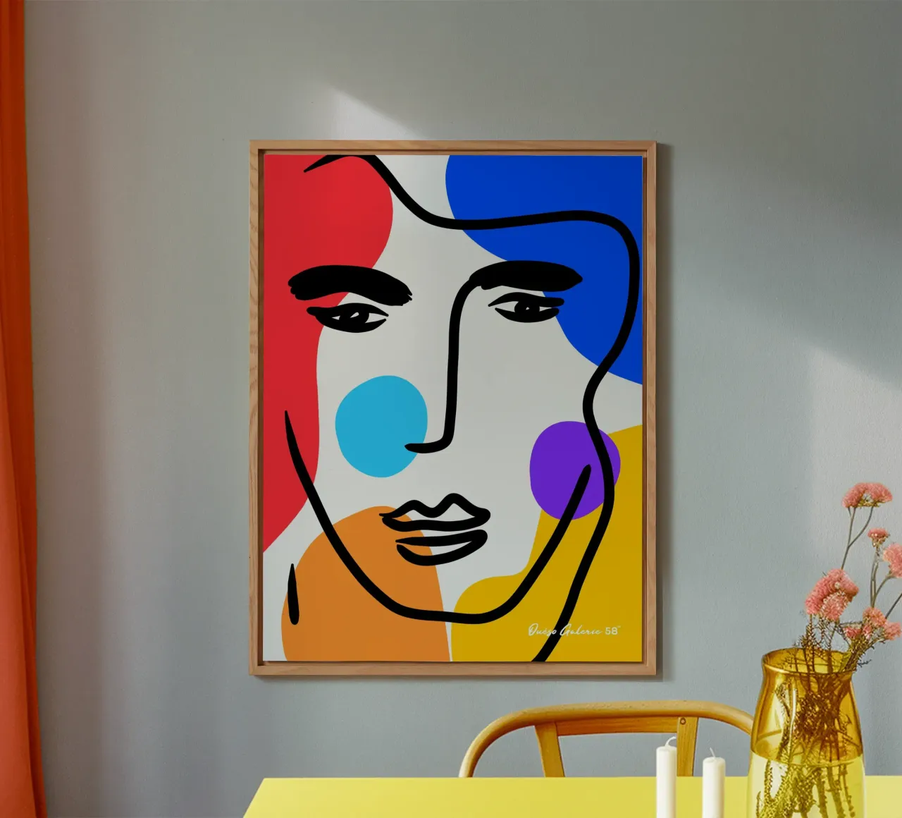 Shimmering Calm alluminio dibond da Mike Leymi