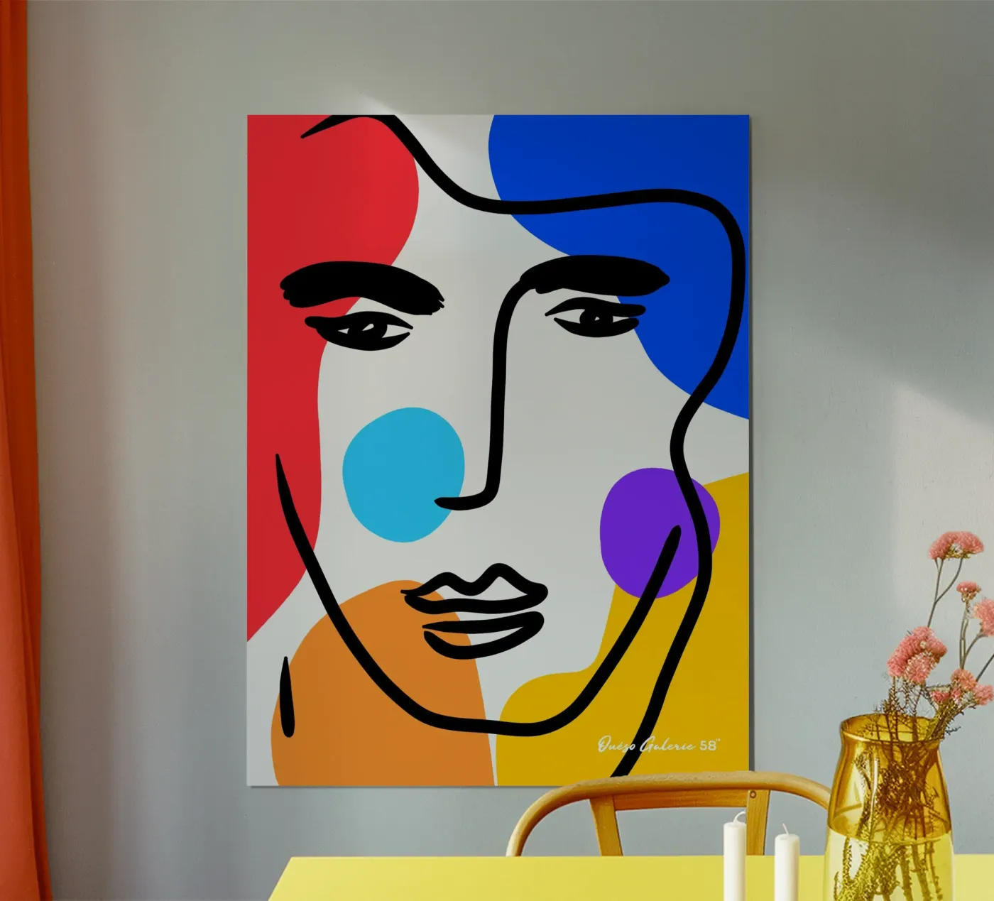 Shimmering Calm poster da Mike Leymi