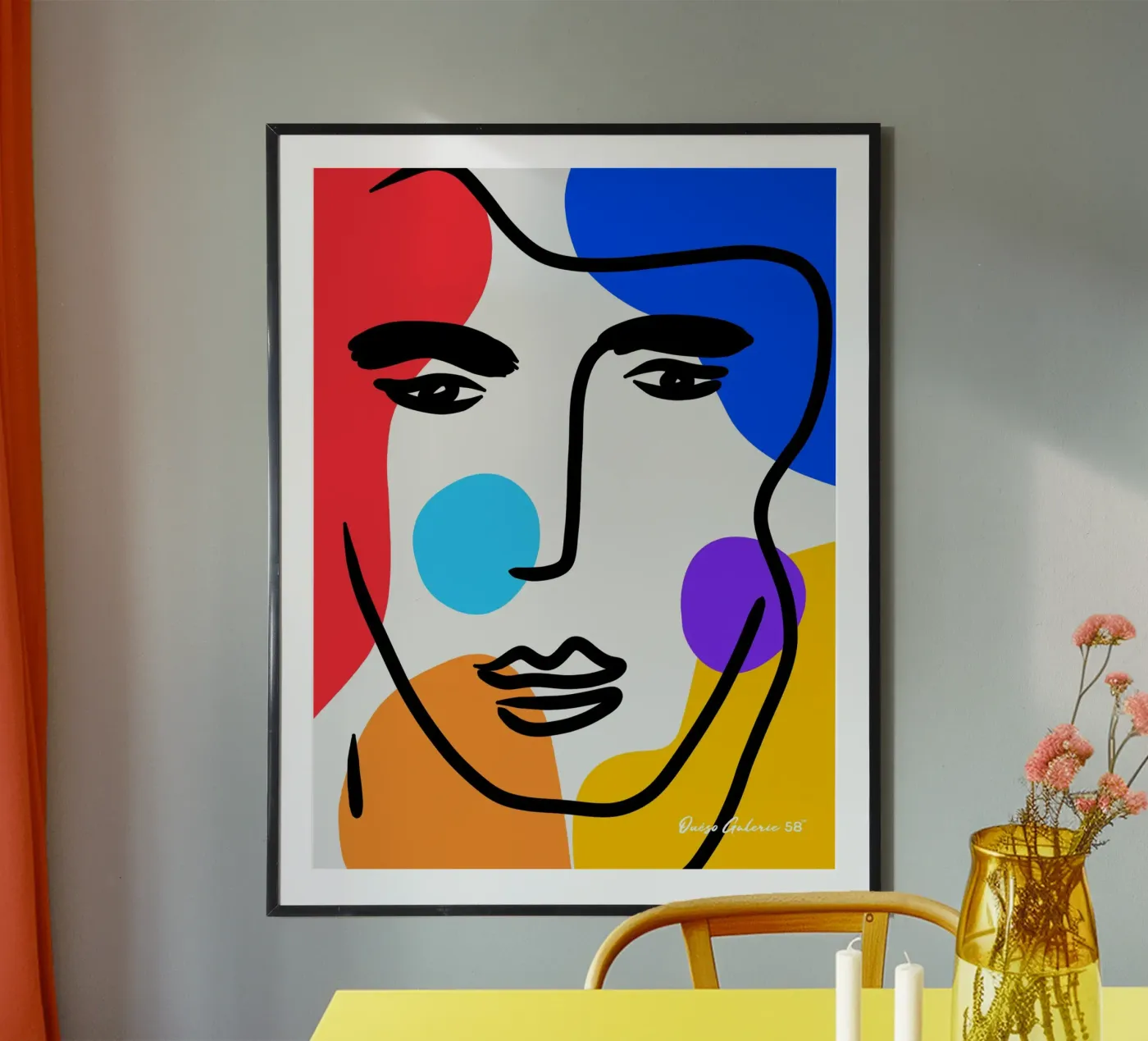 Shimmering Calm poster da Mike Leymi