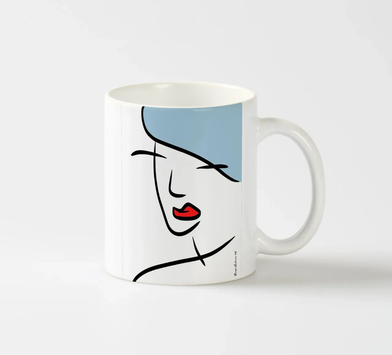 Fading Moments tazza in ceramica da Mike Leymi