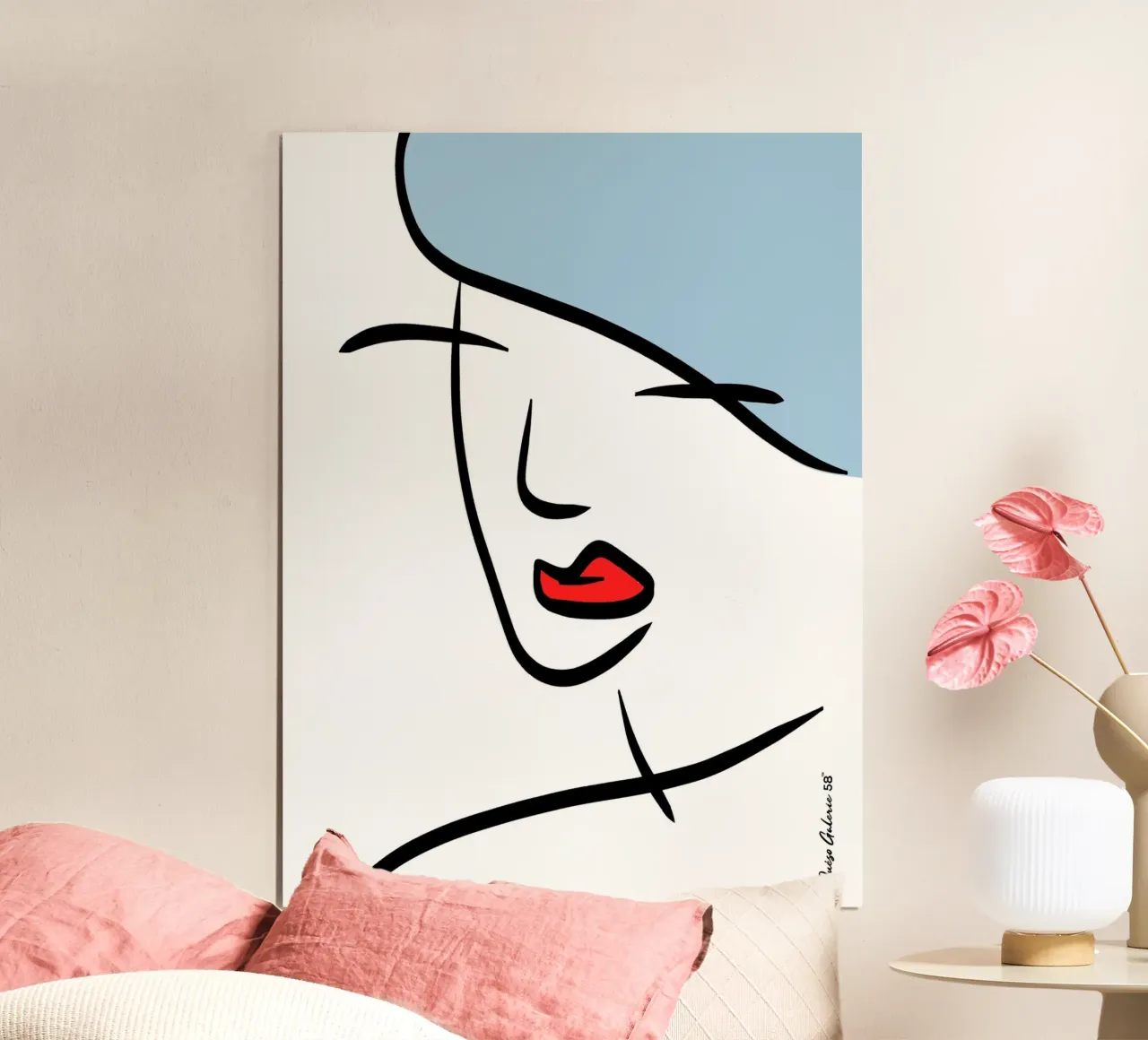 Fading Moments poster con telaio in plastica da Mike Leymi