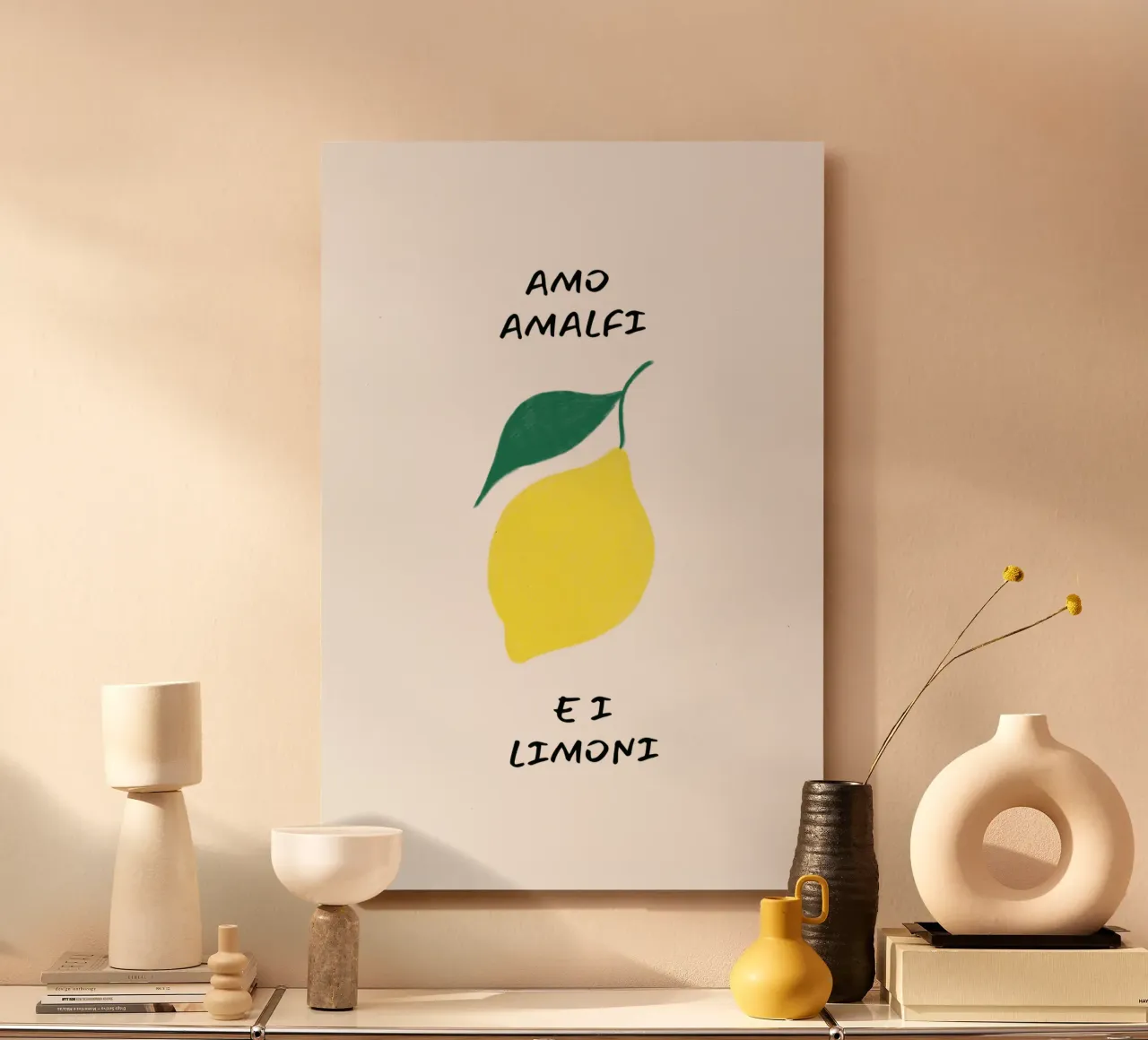 Amo amalfi e i limoni alluminio dibond da Ohkimiko