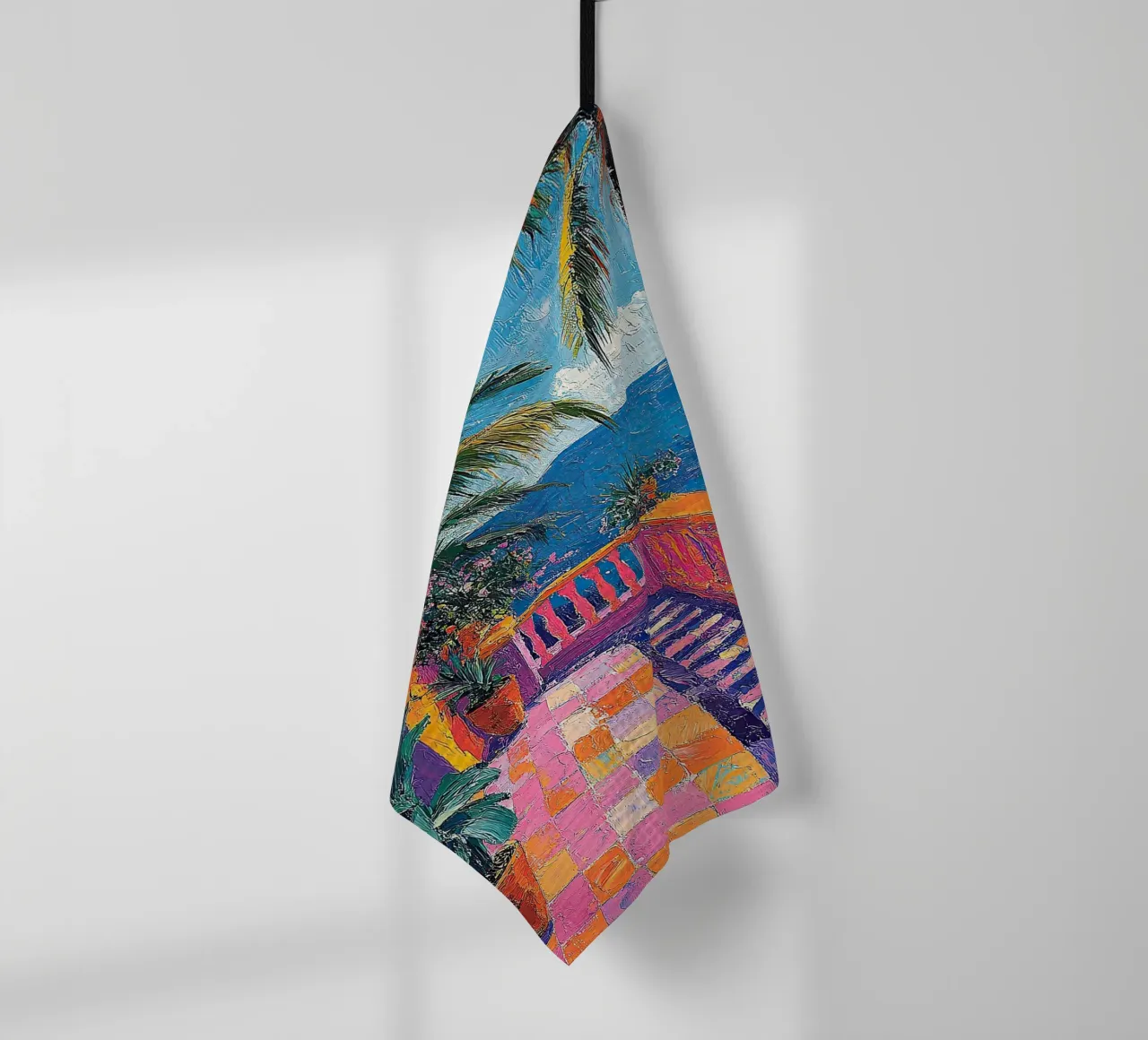 Ocean Breeze Awakens canovaccio da cucina da Nikis Art Studio