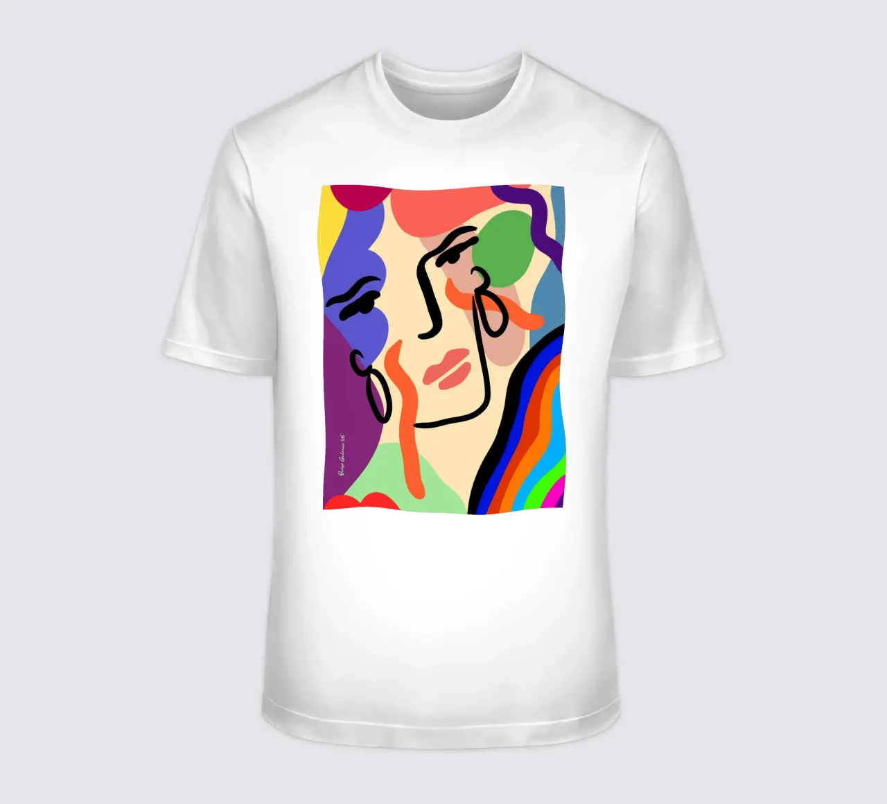 Delicate Waves t-shirt da Mike Leymi