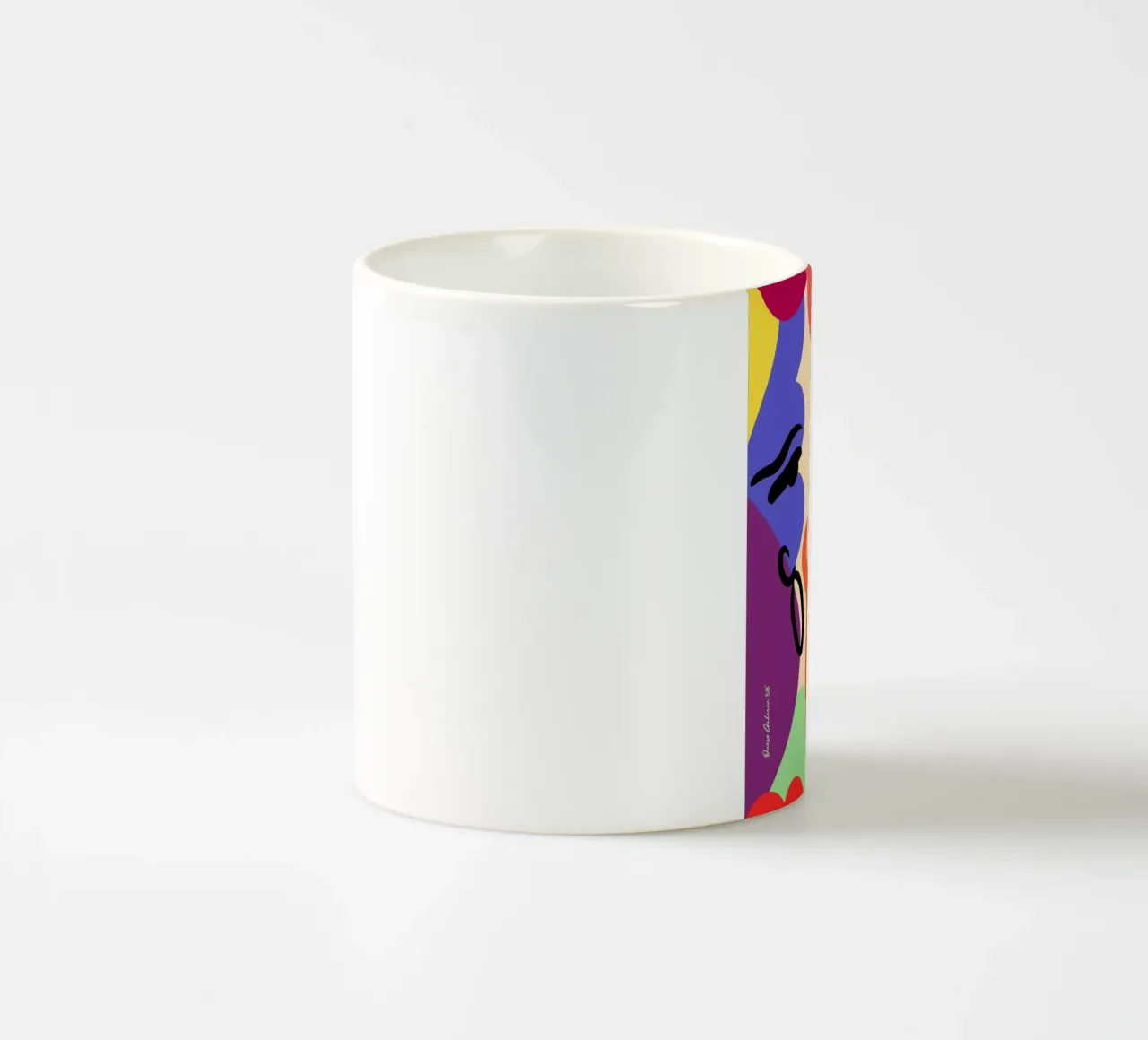 Delicate Waves tazza in ceramica da Mike Leymi
