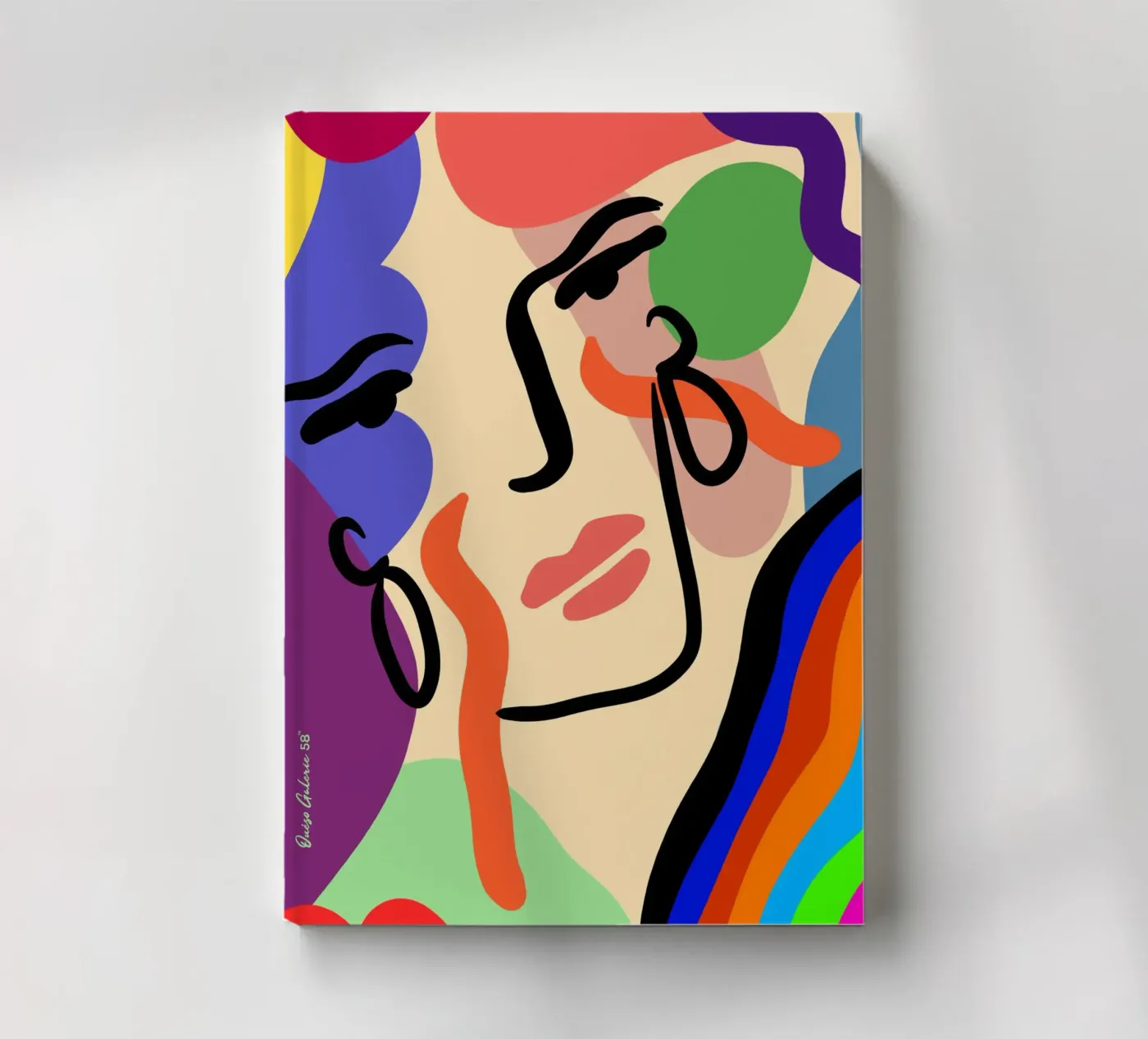 Delicate Waves notebook by Mike Leymi