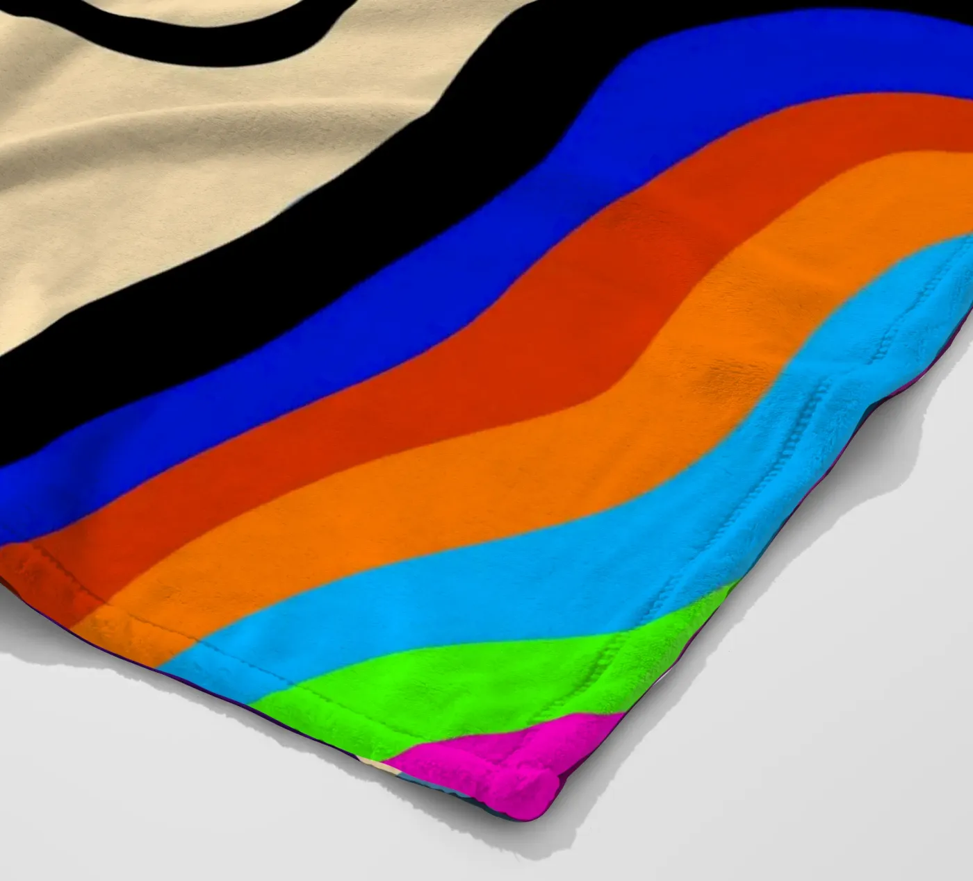 Delicate Waves coperta in pile da Mike Leymi