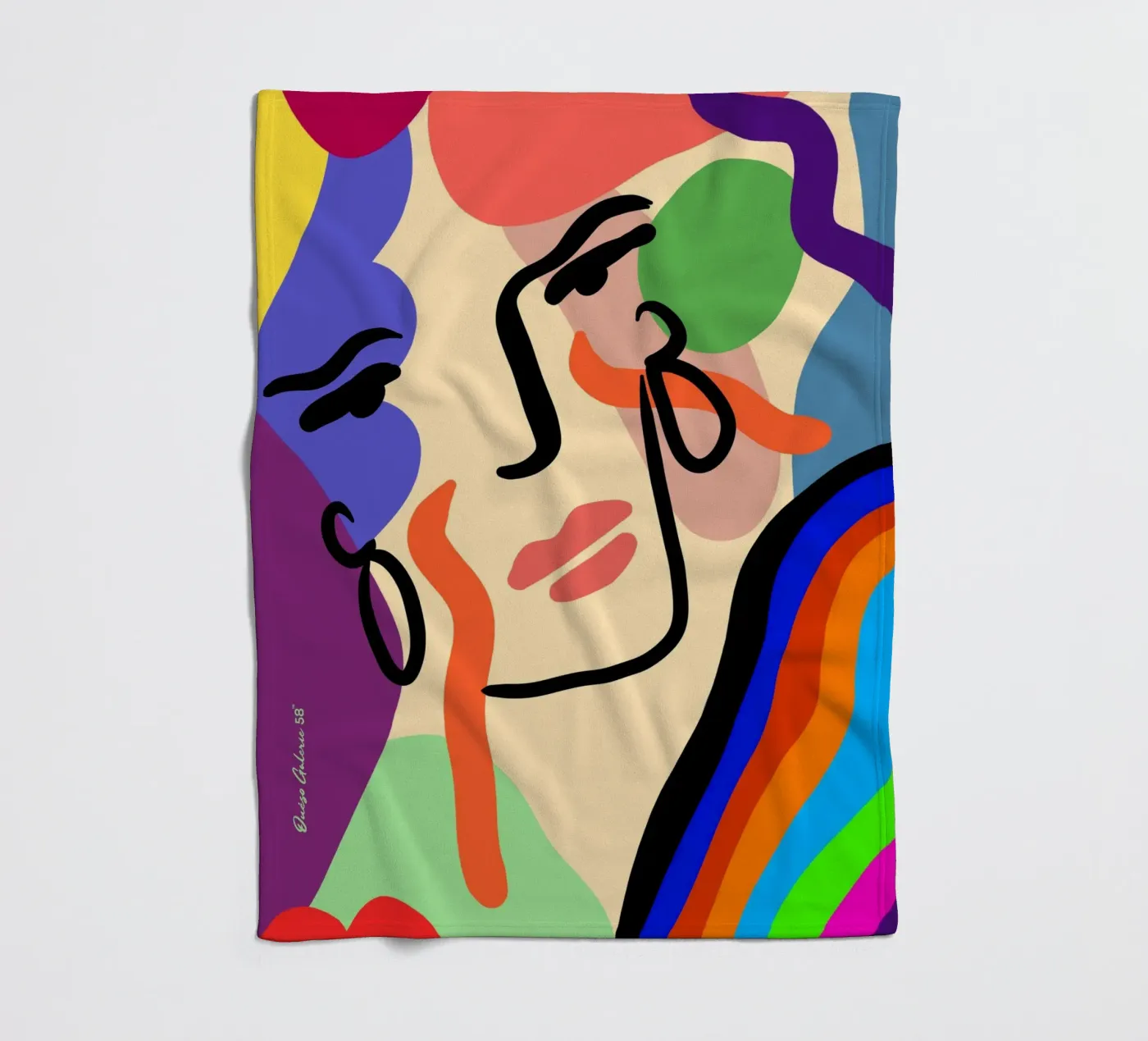 Delicate Waves coperta in pile da Mike Leymi