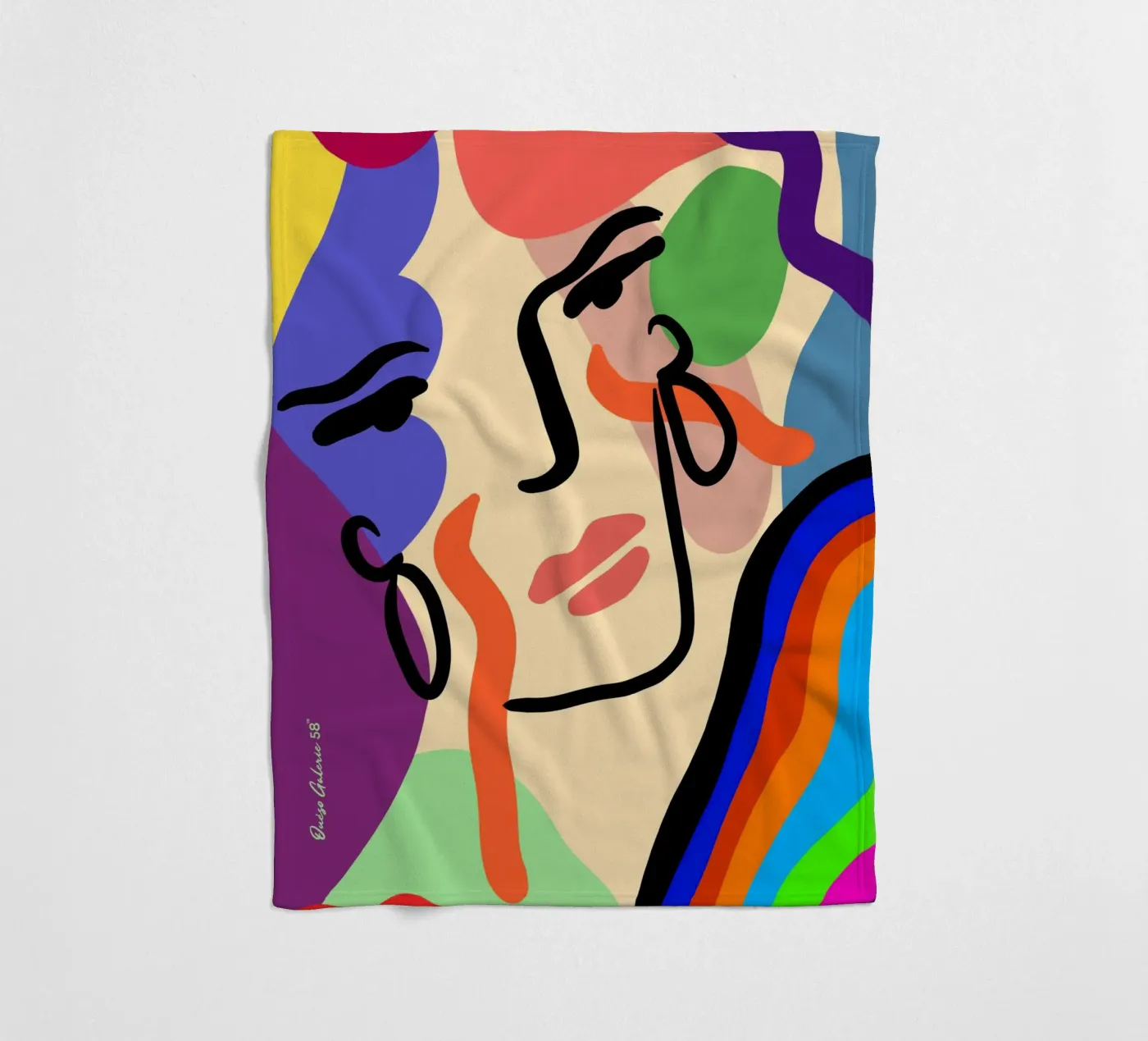 Delicate Waves coperta in pile da Mike Leymi