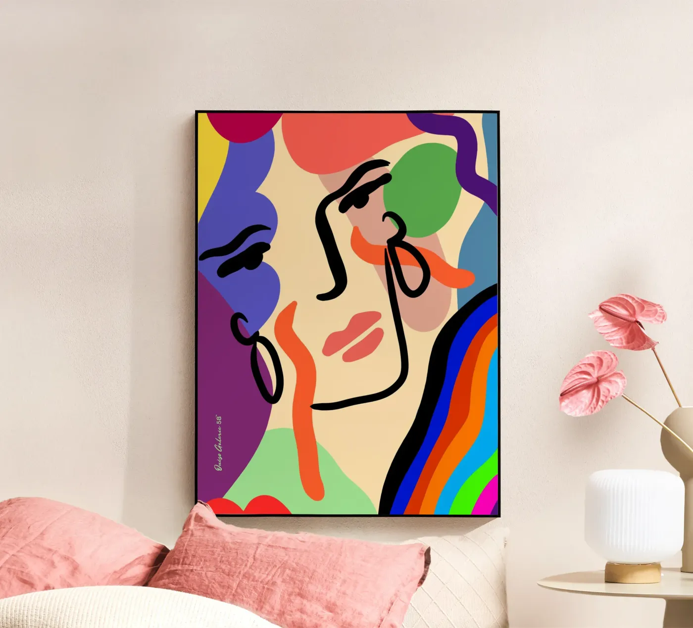 Delicate Waves plexiglass da Mike Leymi