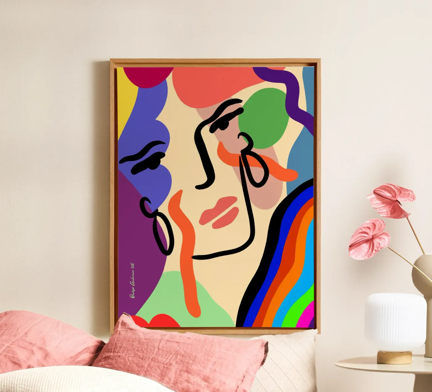 Delicate Waves tela da Mike Leymi