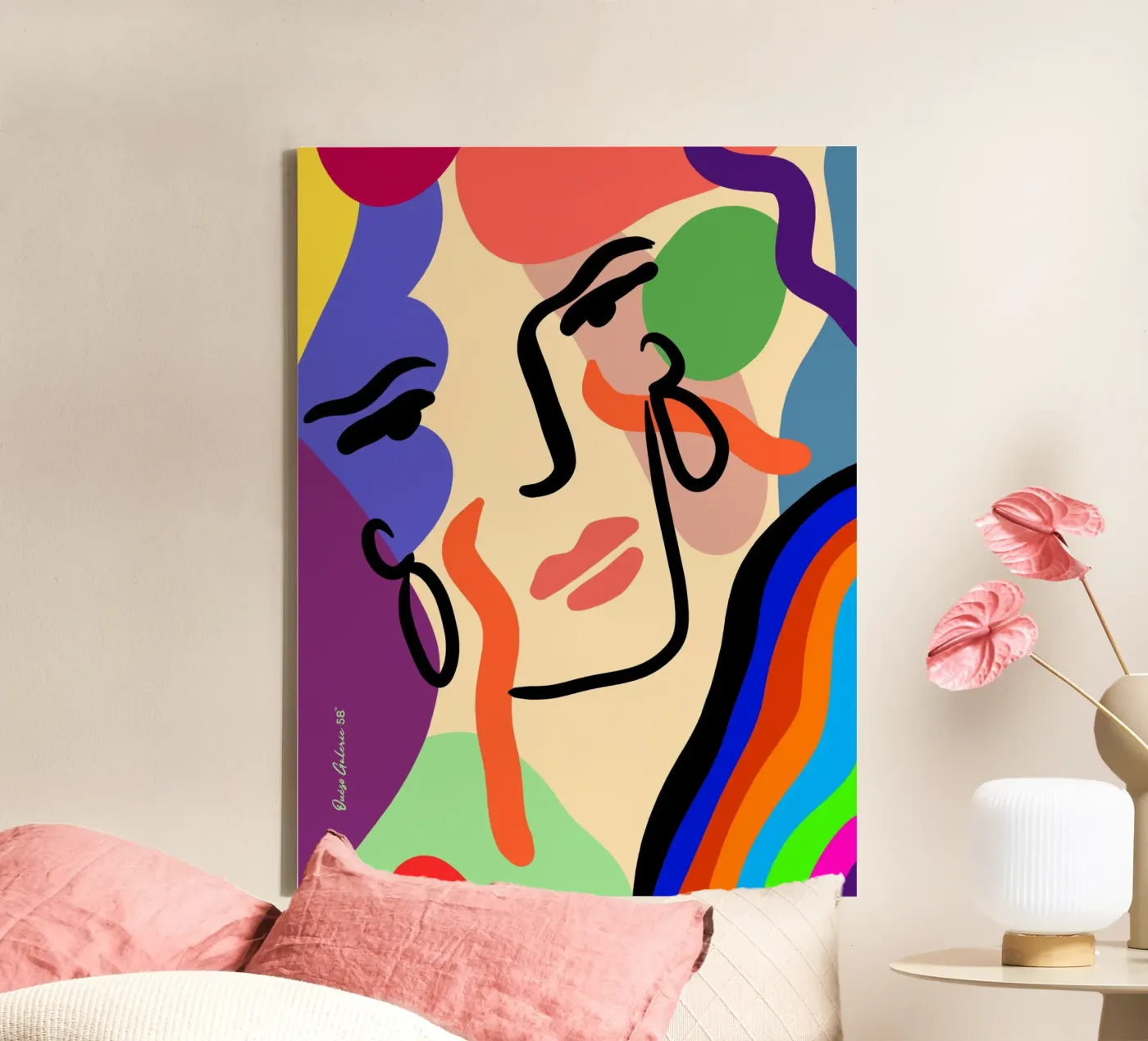 Delicate Waves tela da Mike Leymi