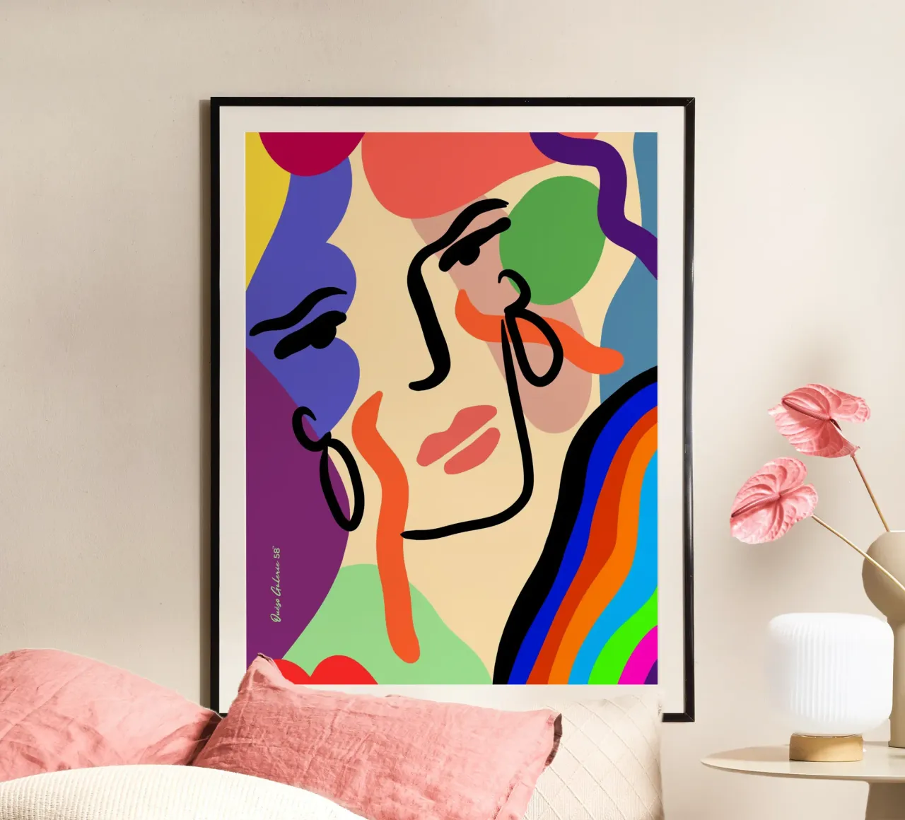 Delicate Waves poster da Mike Leymi