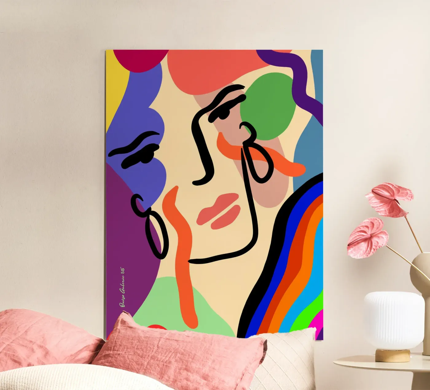 Delicate Waves poster da Mike Leymi