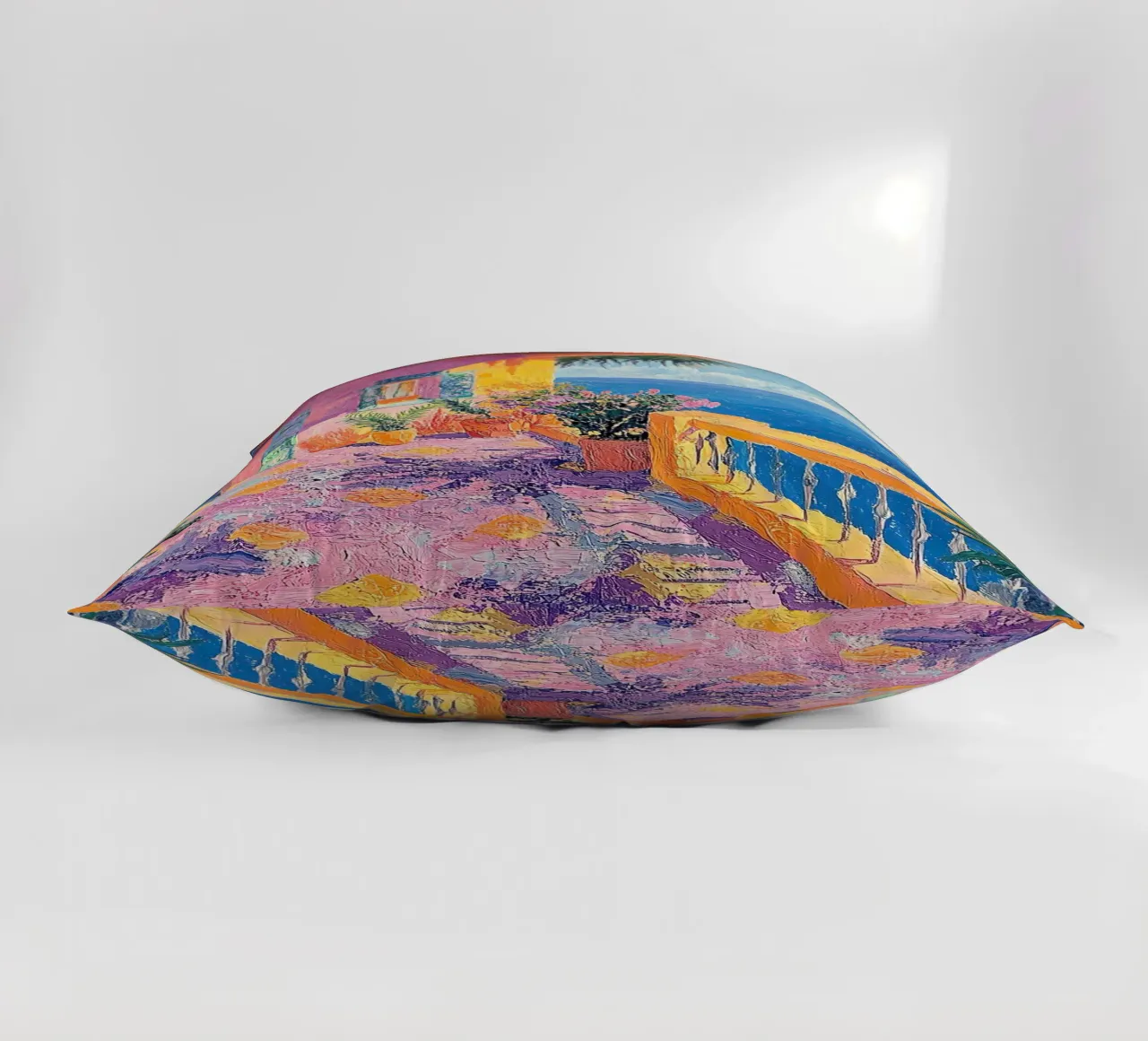 Gateway to Serenity cuscino da Nikis Art Studio