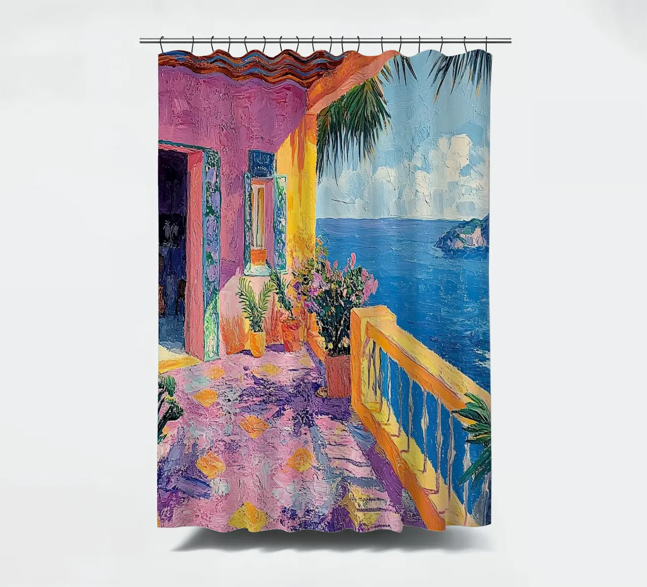 Gateway to Serenity tenda da doccia da Nikis Art Studio