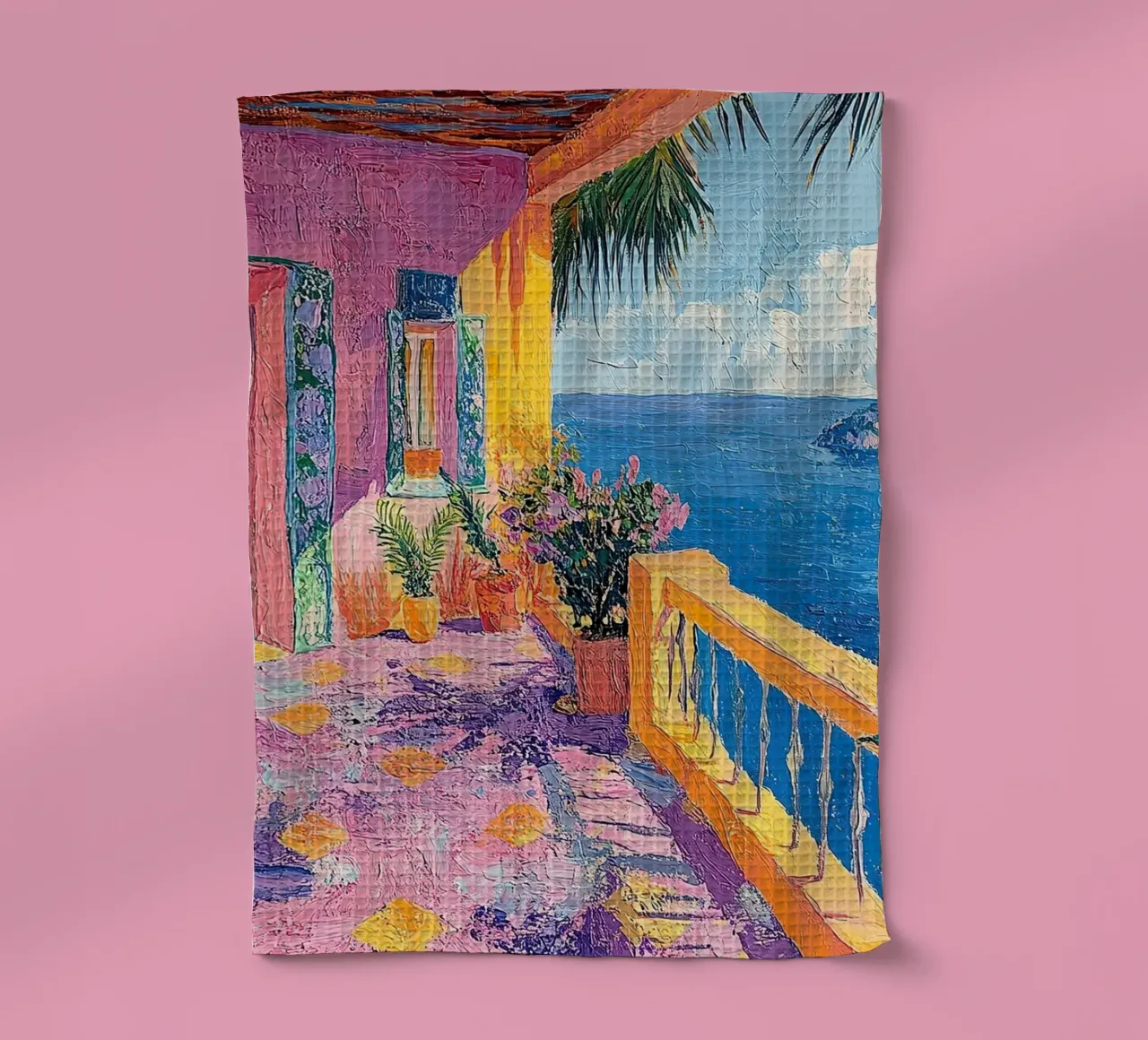 Gateway to Serenity canovaccio da cucina da Nikis Art Studio