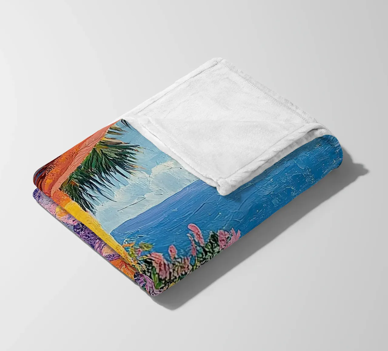 Gateway to Serenity coperta in pile da Nikis Art Studio
