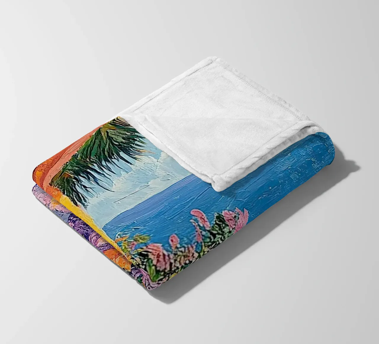 Gateway to Serenity coperta in pile da Nikis Art Studio