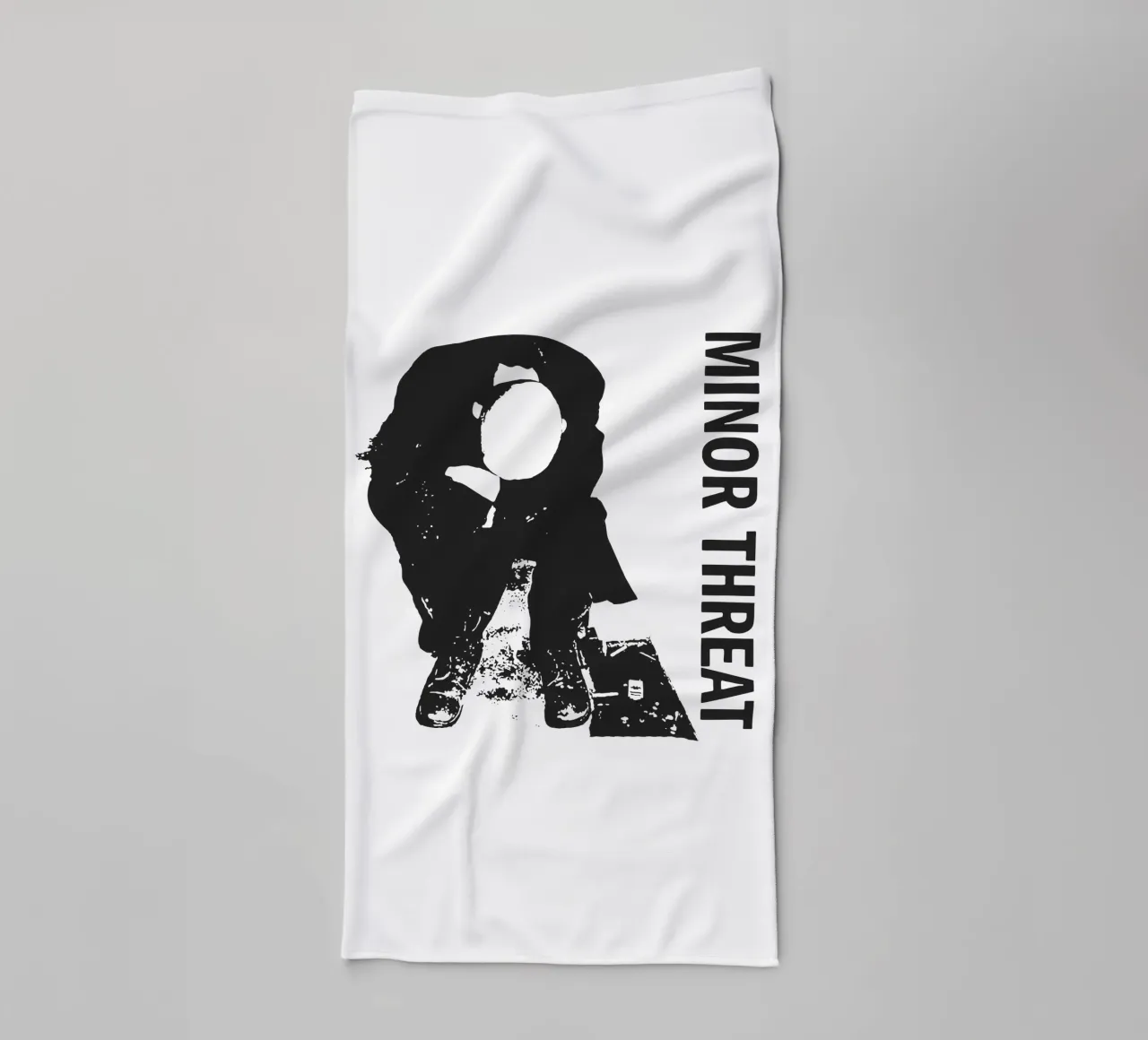 Skinhead-Punk-Kunst Handtuch von music soul