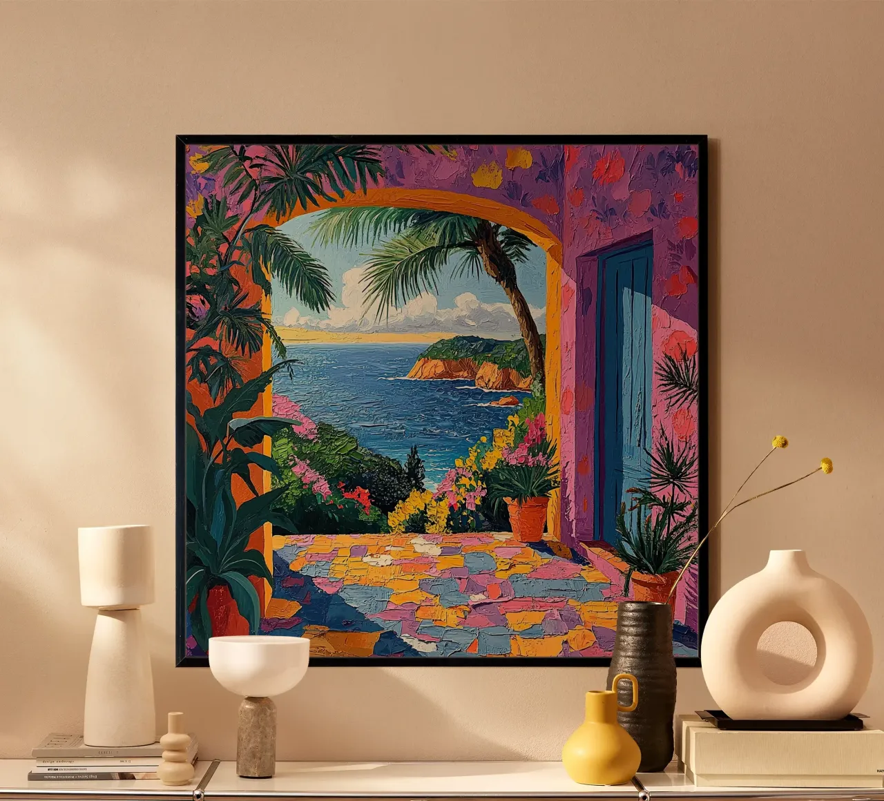 A Quiet View poster da Nikis Art Studio