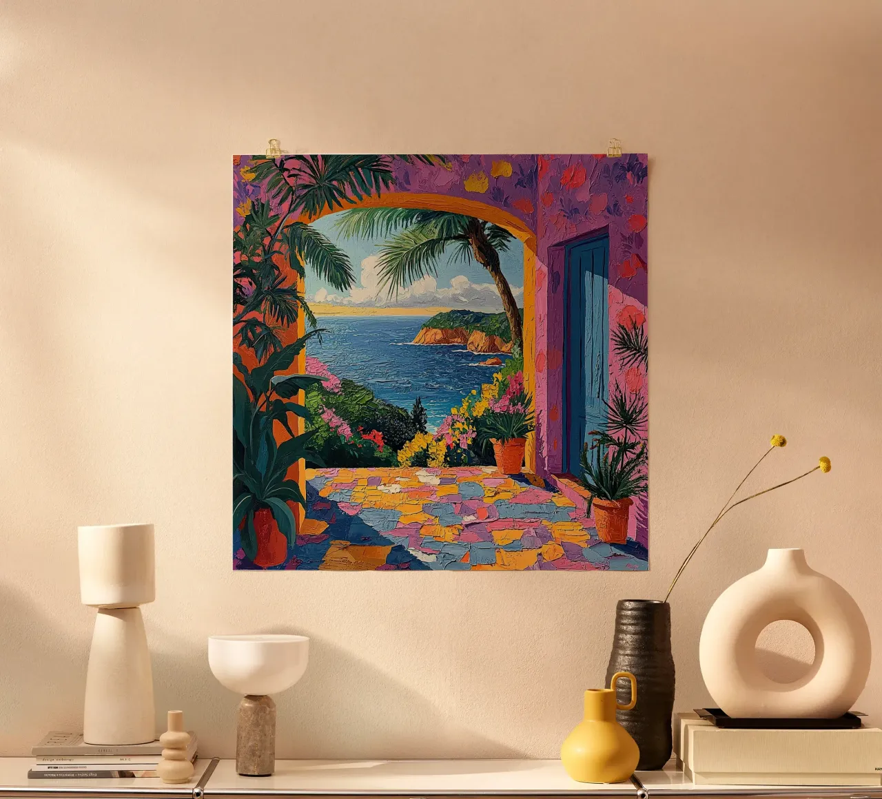 A Quiet View poster da Nikis Art Studio