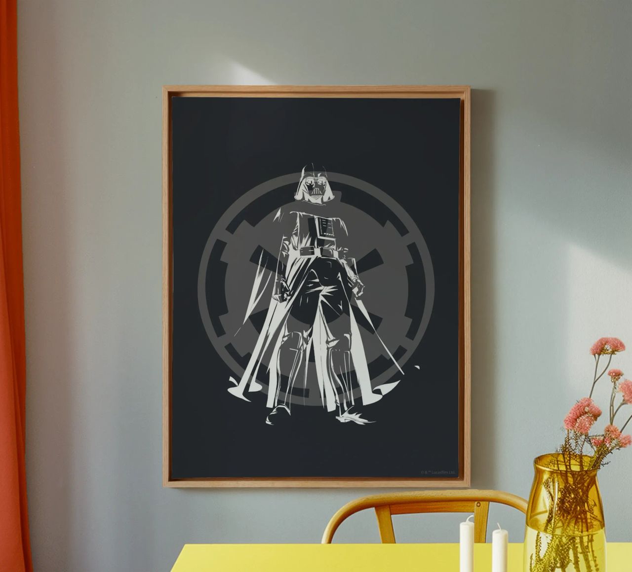 DARTH VADER tela da Star Wars