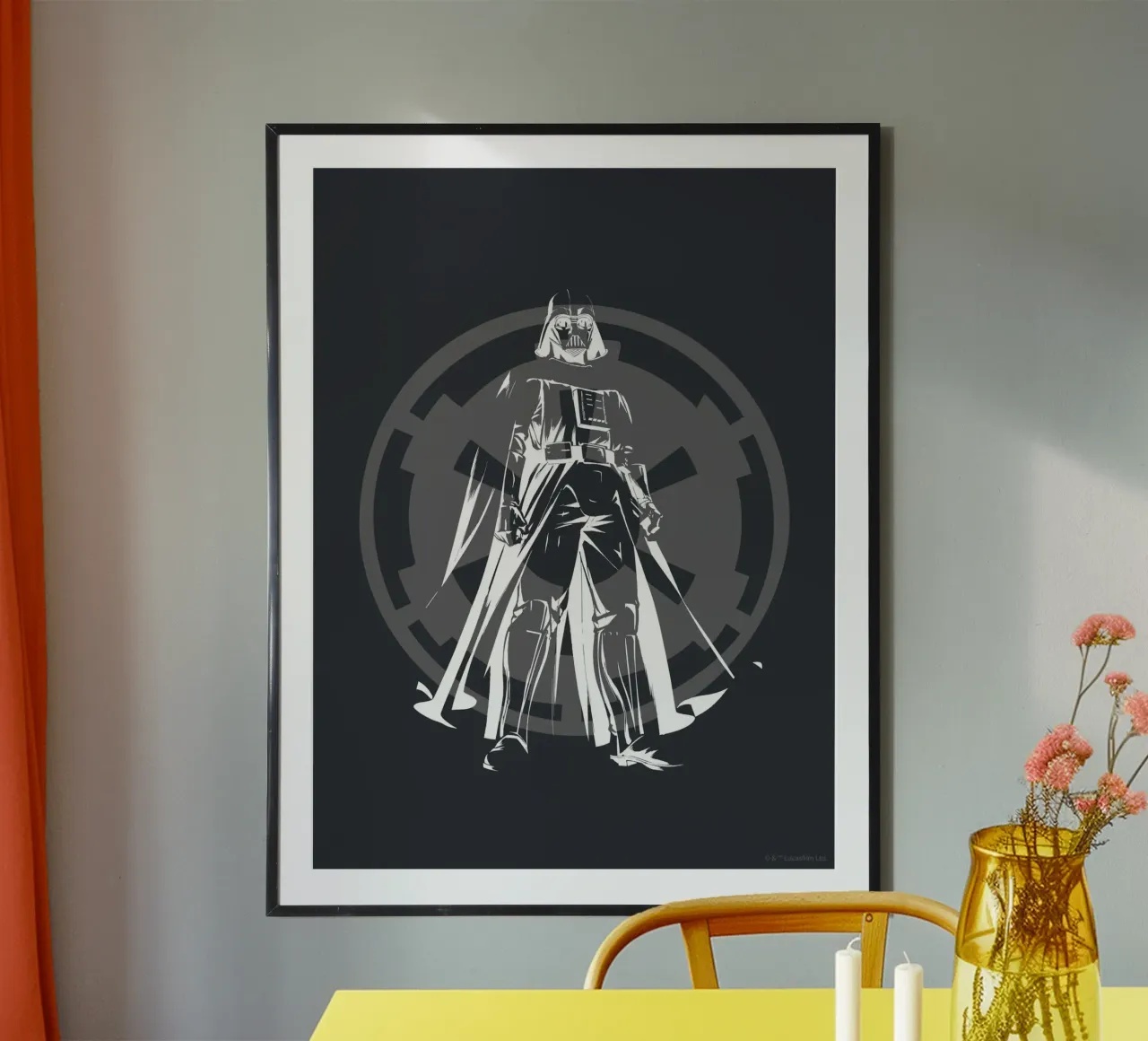 DARTH VADER carta hahnemühle da Star Wars