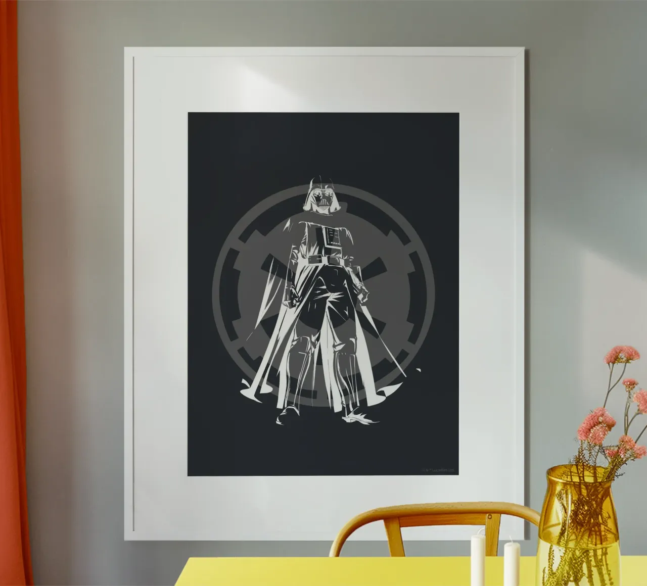 DARTH VADER carta hahnemühle da Star Wars