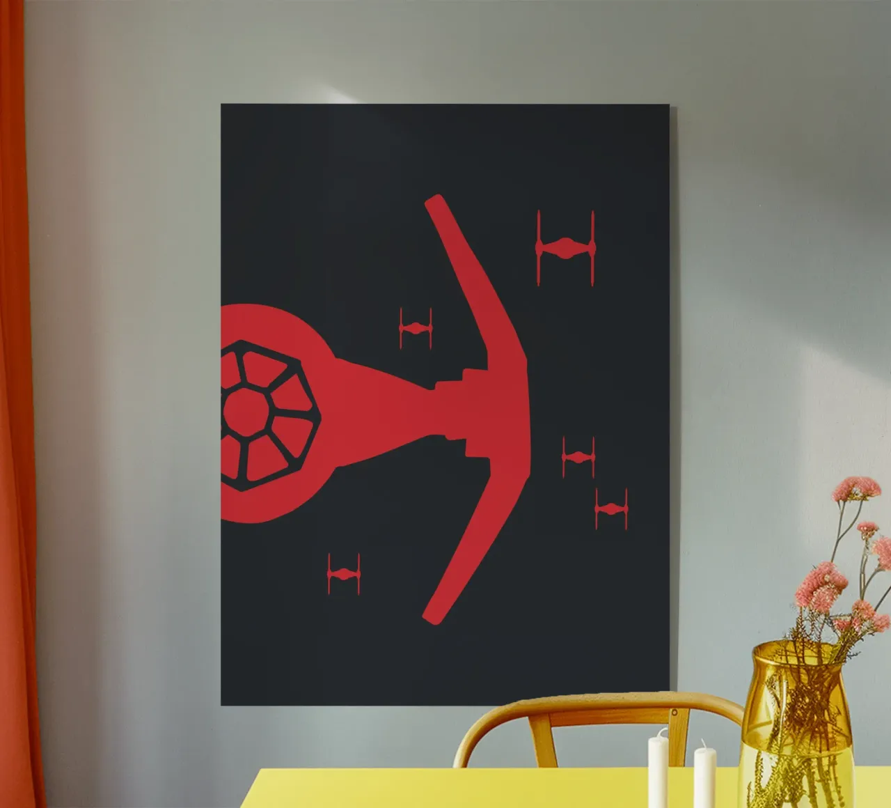 TIE FIGHTER plexiglass da Star Wars