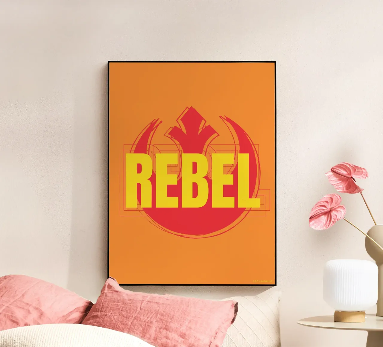 REBEL plexiglass da Star Wars