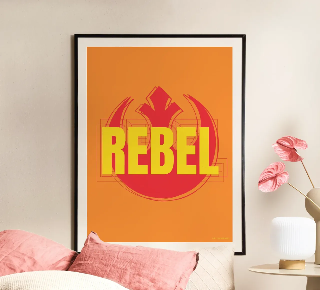 REBEL poster da Star Wars