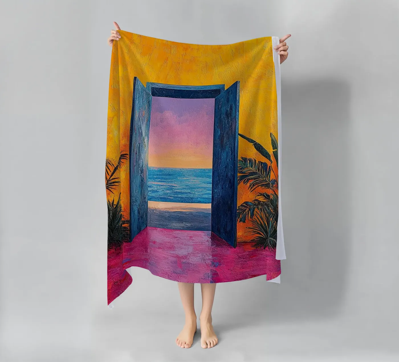 Into the Light telo mare da Nikis Art Studio