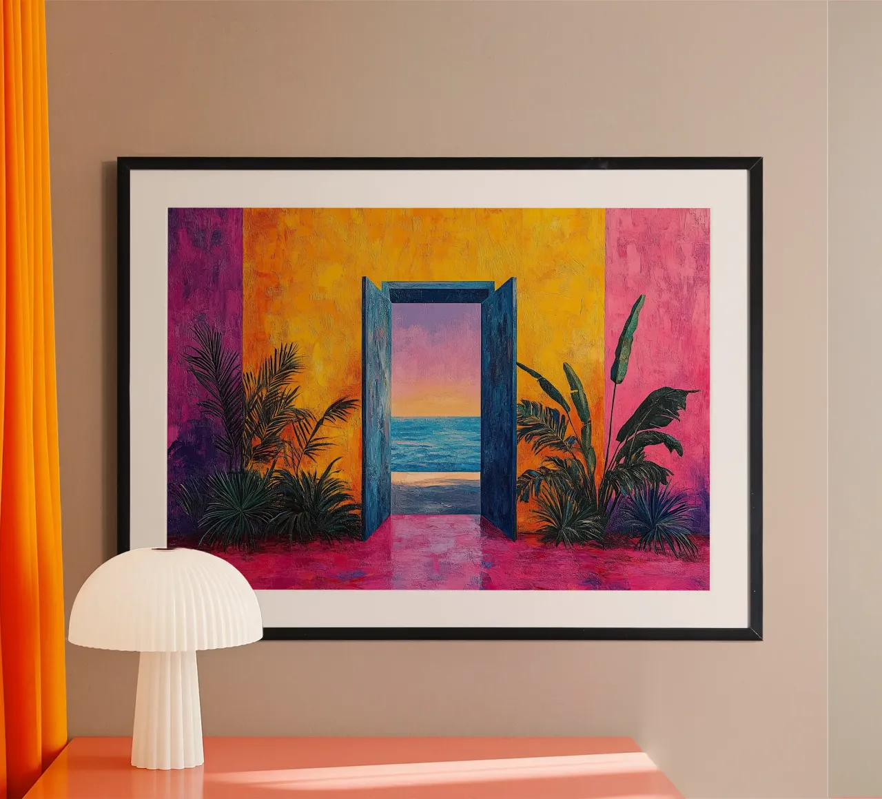 Into the Light poster da Nikis Art Studio