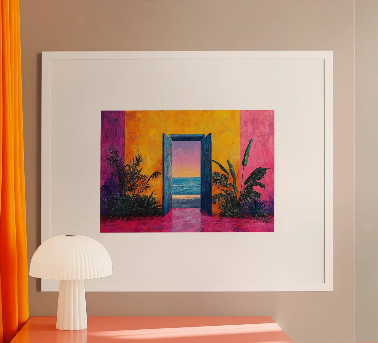 Into the Light poster da Nikis Art Studio