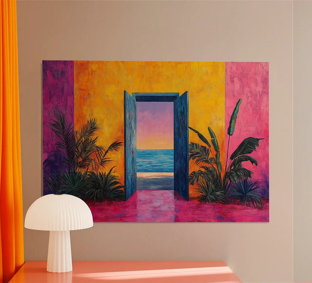 Into the Light poster da Nikis Art Studio