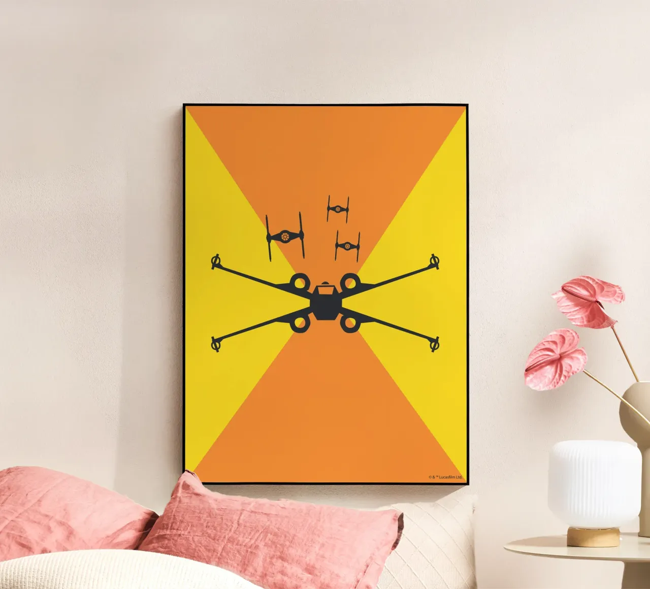 X-WING plexiglass da Star Wars