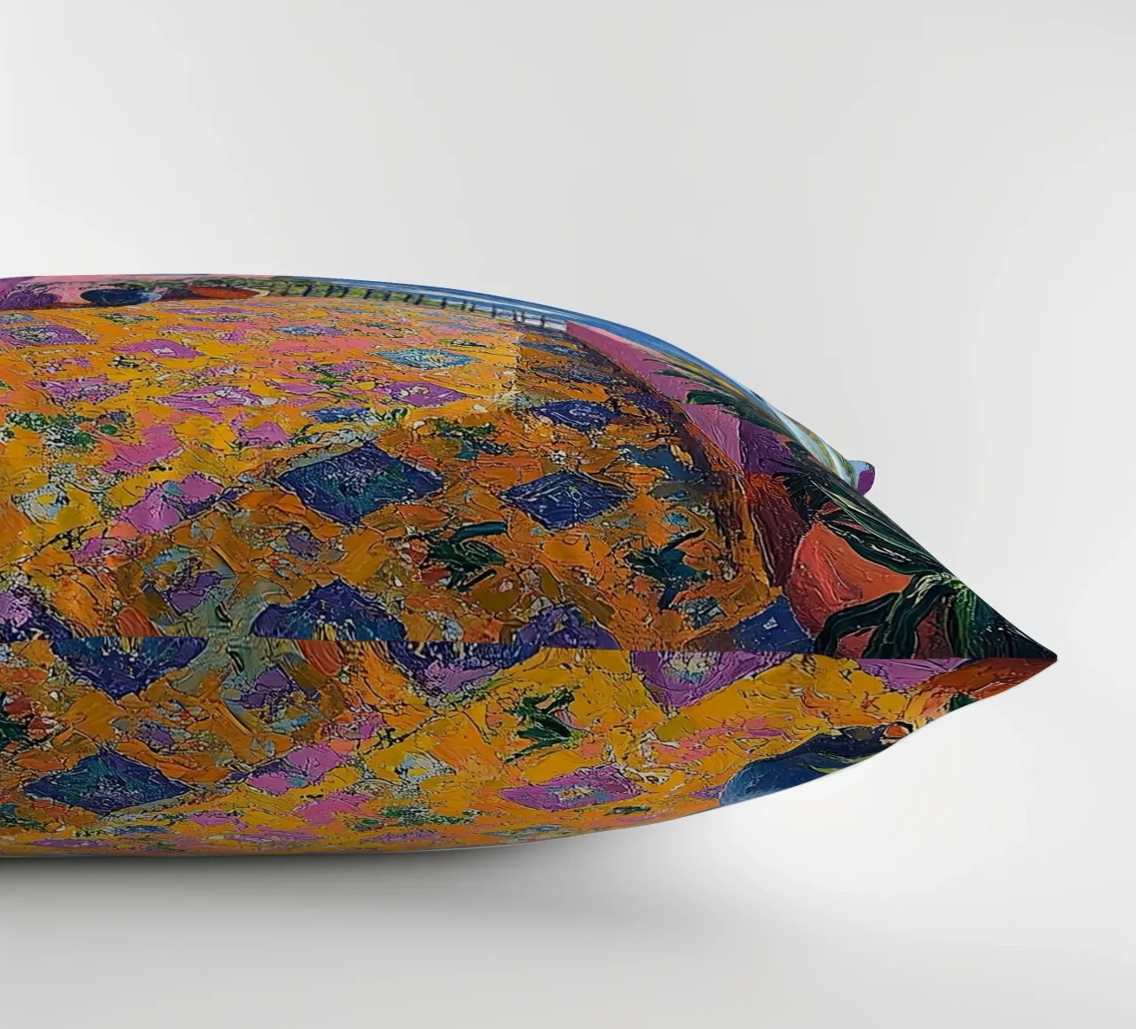 Joyful Horizons cuscino da Nikis Art Studio