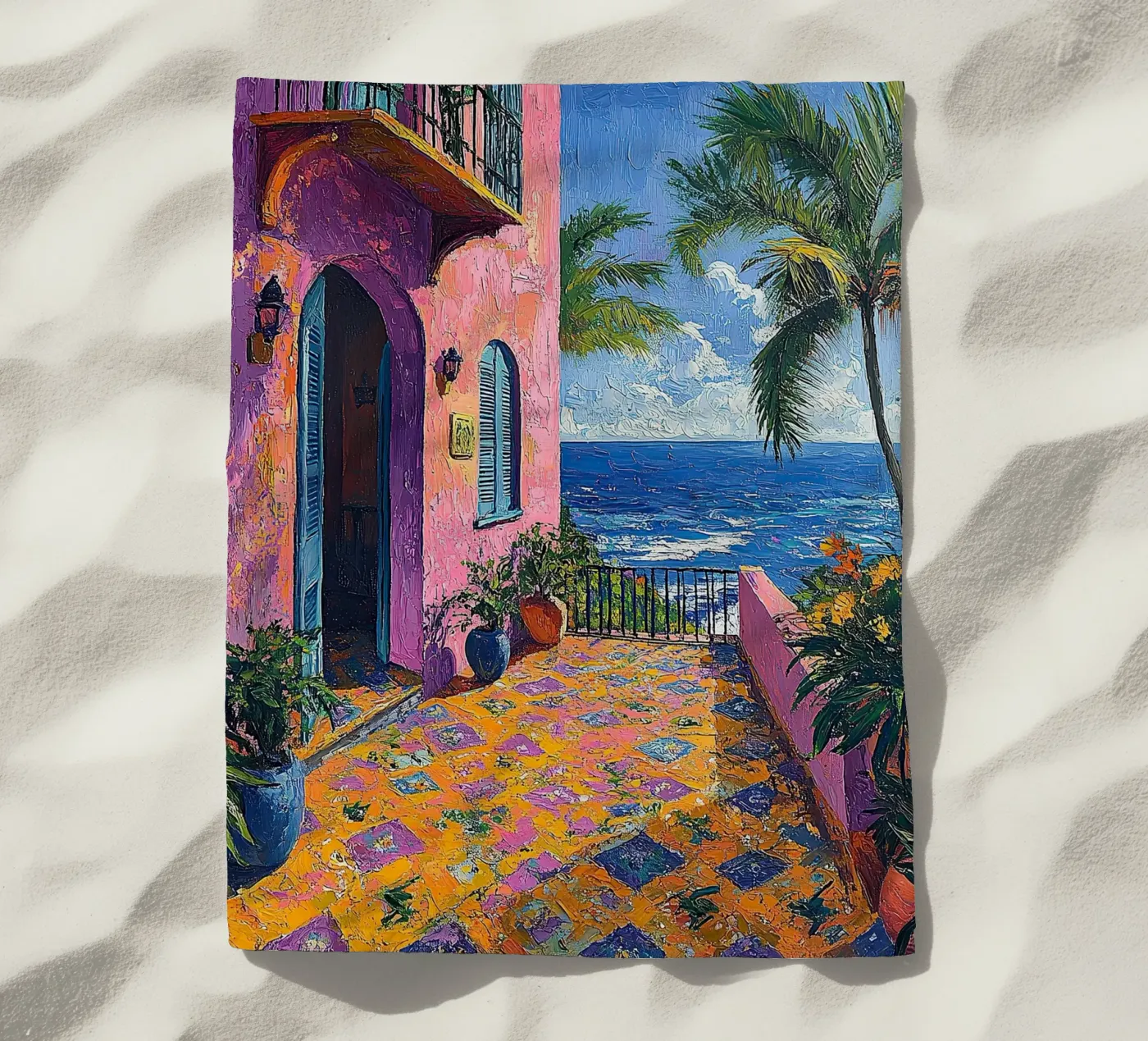 Joyful Horizons telo mare da Nikis Art Studio