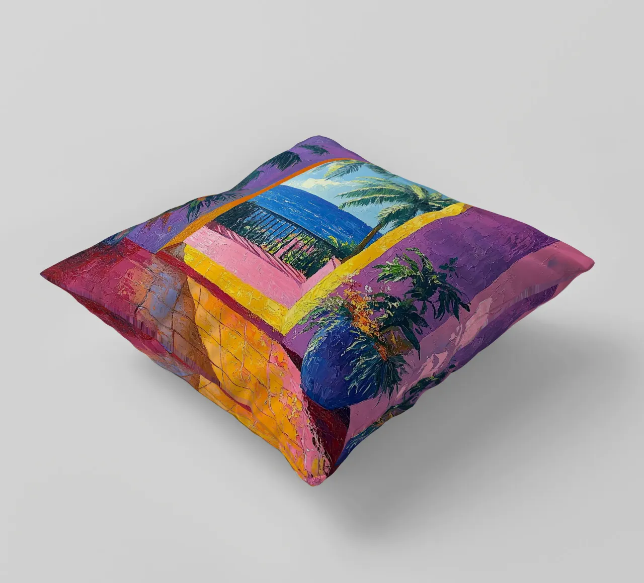 Open View Awaits cuscino da Nikis Art Studio