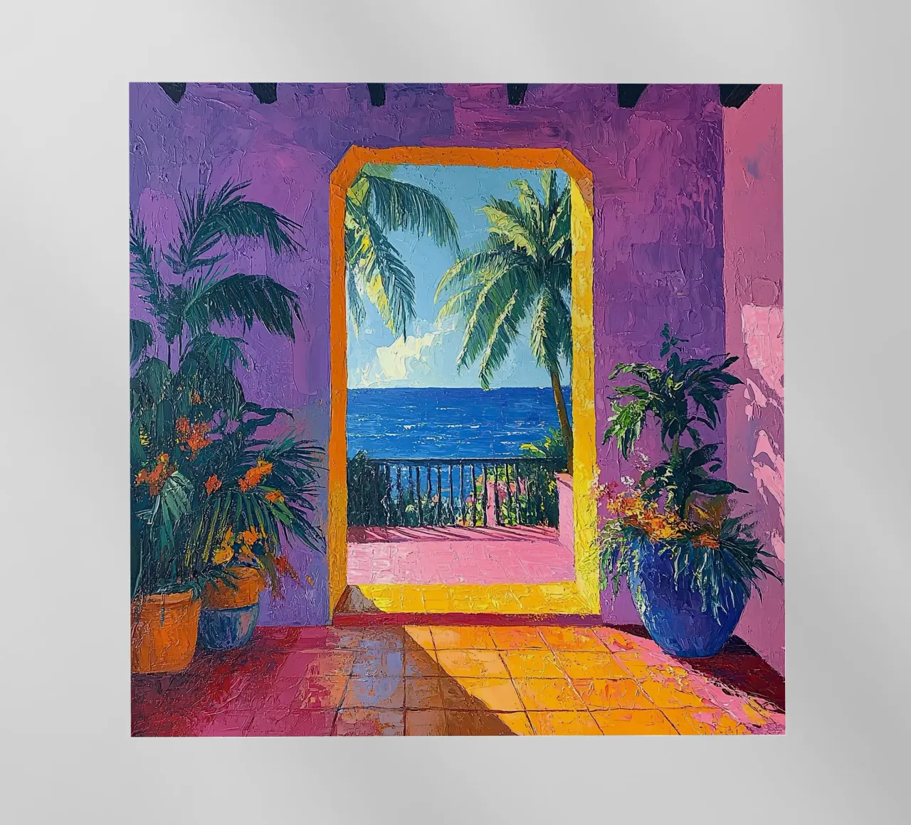 Open View Awaits pellicola backlit da Nikis Art Studio