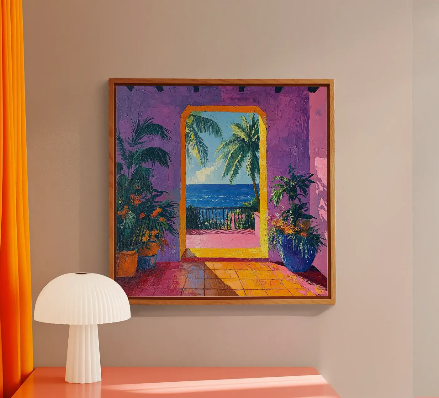 Open View Awaits Acryl-Glas von Nikis Art Studio